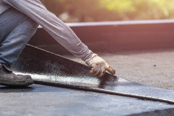 Professional Waterproofing technician working in Kelso, WA
